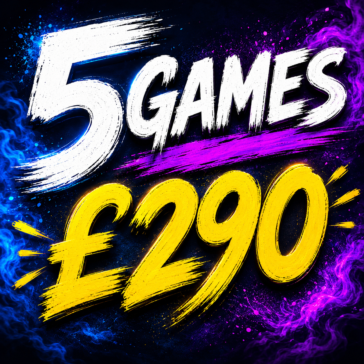 5 Games - £290