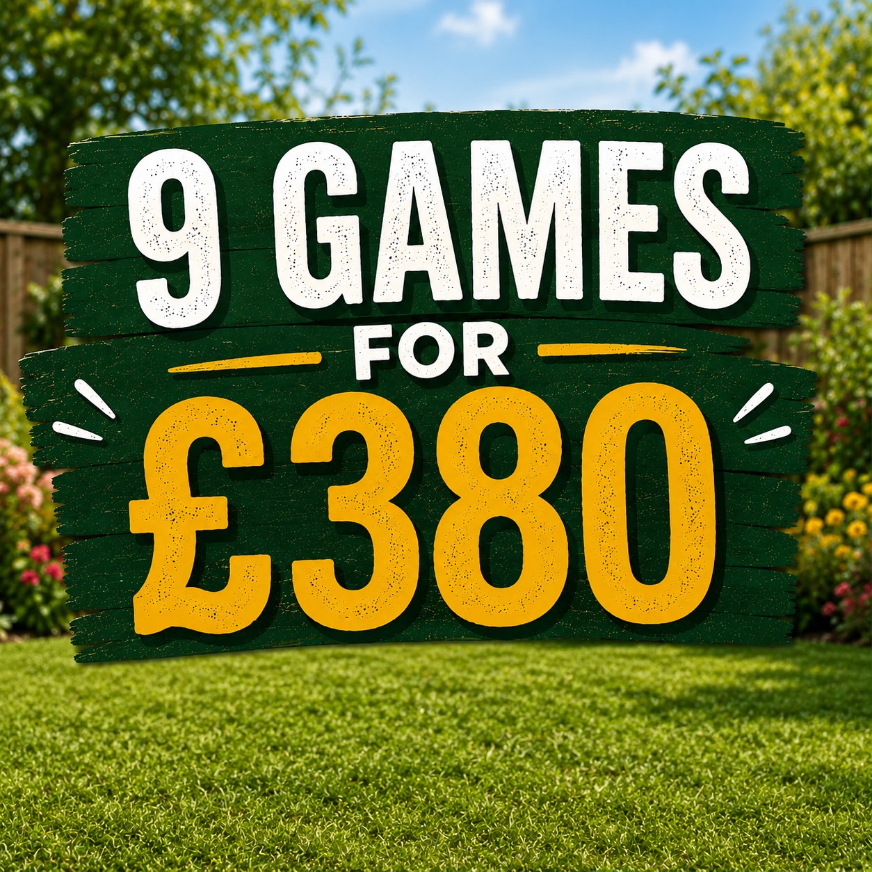 9 Games - £380